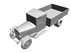 zis-5 Modèle 3D