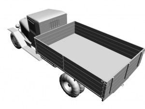 zis-5 Modèle 3D