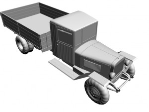 zis-5 Modèle 3D