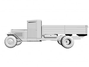 zis-5 Modèle 3D