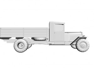 zis-5 Modèle 3D
