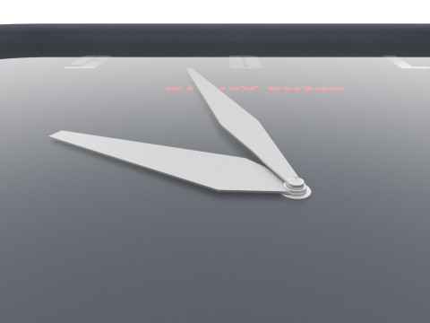 Wall clock Modelo 3D