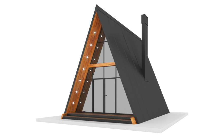 Mini cottage 3DsMax 2020 V-Ray Modelo 3D .c4d .max .obj .3ds .fbx .stl .blend 
