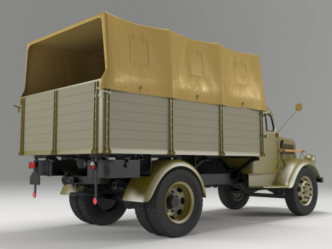Opel Blitz -1940 3DsMax 2021 V-Ray Modelo 3D