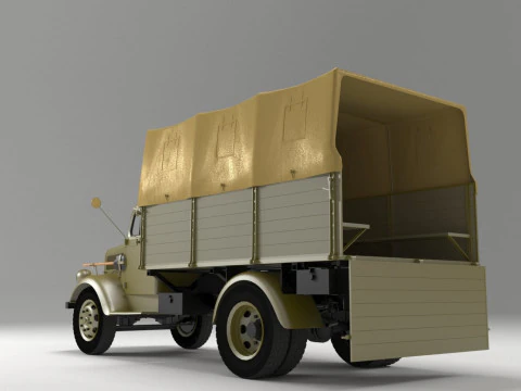 Opel Blitz -1940 3DsMax 2021 V-Ray 3D Model
