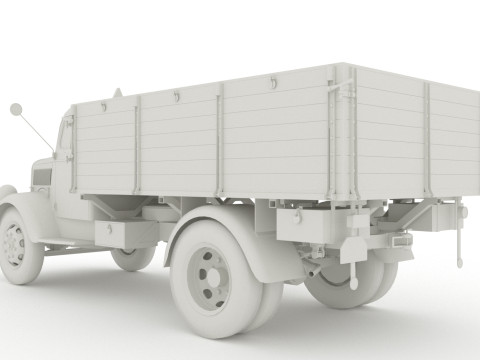 Opel Blitz - 1940 3Dsmax 2020 3D 模型