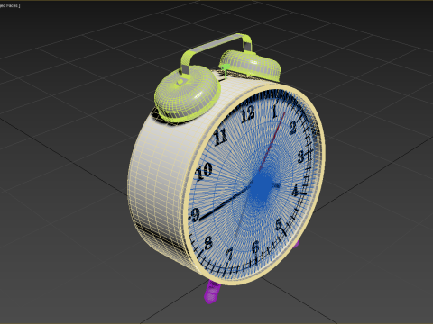 Alarm clock 3Dsmax 2021 3D 모델