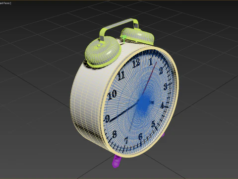 Alarm clock 3Dsmax 2021 3D Model