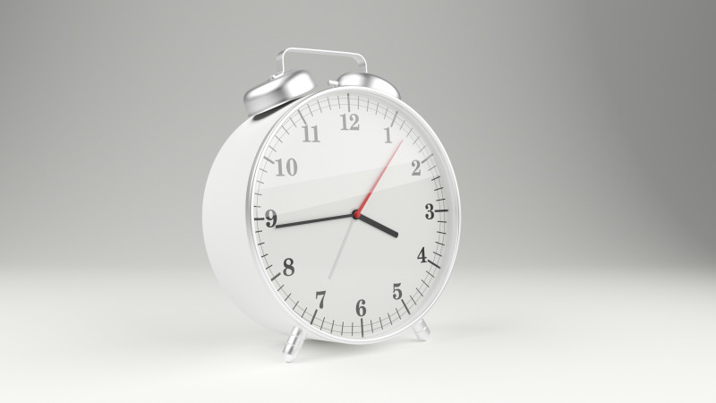 Alarm clock 3Dsmax 2021 3D 모델 .c4d .max .obj .3ds .fbx .stl .blend