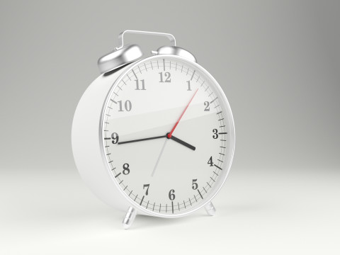 Alarm clock 3Dsmax 2021 Modelo 3D