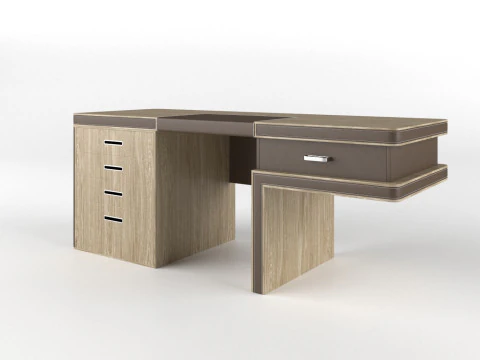 Office Table 3DsMax 2021 3D Model