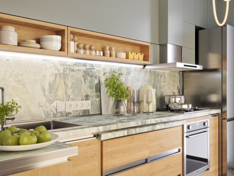 Kitchen detailed model - 3DsMax 2021 V-Ray 3D Model