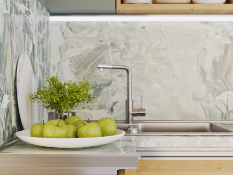 Kitchen detailed model - 3DsMax 2021 V-Ray 3D Model