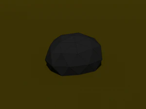 pack of trees low poly 3D Model