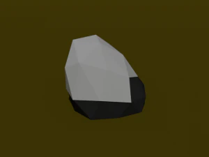 pack of trees low poly 3D Model