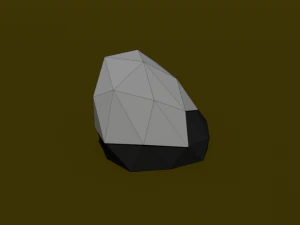 pack of trees low poly 3D Model