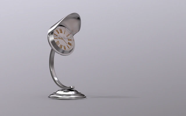 clocktable 3D Model .c4d .max .obj .3ds .fbx .stl .blend 