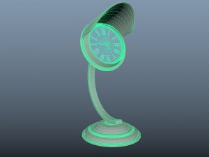 clocktable Modelo 3D