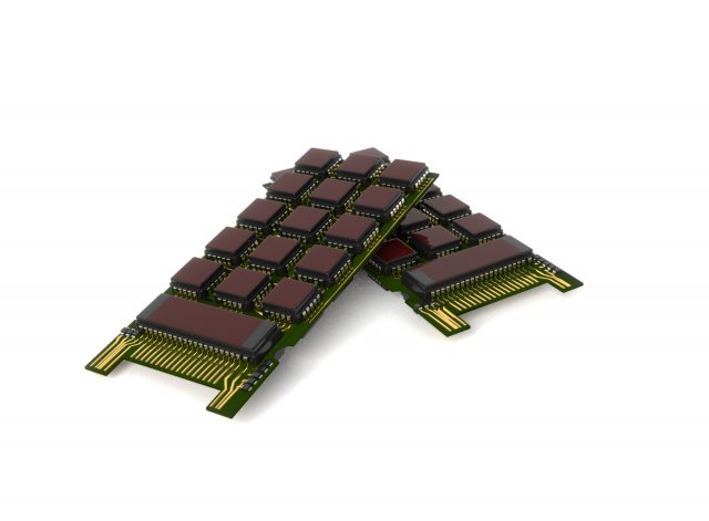 chip Modello 3D .c4d .max .obj .3ds .fbx .stl .blend 