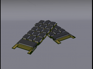 chip Modello 3D