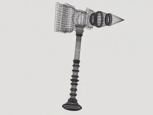 бойовий молот 3D Модель