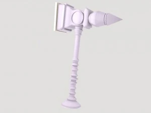 бойовий молот 3D Модель