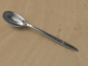 a spoon Modello 3D