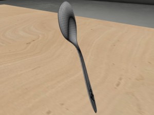 a spoon 3D Model