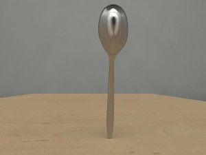 a spoon 3D Model