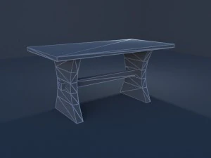 bloody table 3D Model