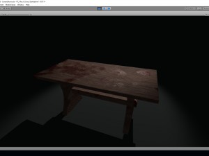 bloody table 3D Model
