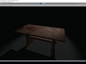 bloody table 3D Model