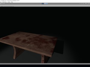 bloody table 3D Model