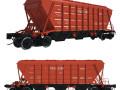 train car hopper 19-752 3Dモデル