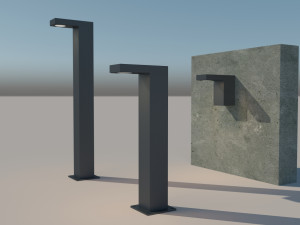 lucide texas light 3D मॉडल