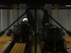 uss monitor ironclad 3D Model