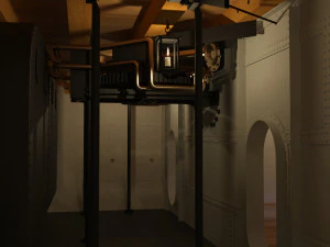 uss monitor ironclad 3D Model