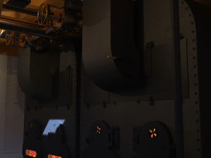 uss monitor ironclad 3D Model