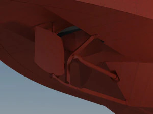 uss monitor ironclad 3D Model