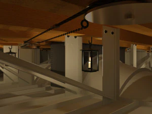 uss monitor ironclad 3D Model