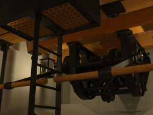 uss monitor ironclad 3D Model