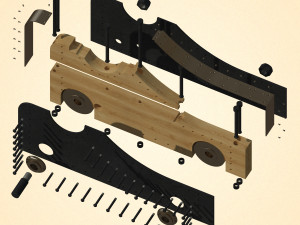 11-inch Dahlgren Cannon 3D Model