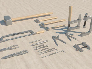 ferramentas manuais vol1 Modelo 3D