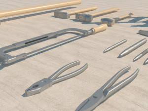hand tools vol1 Model 3D