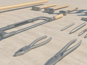 hand tools vol1 3D Model