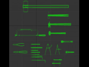 hand tools vol1 Model 3D