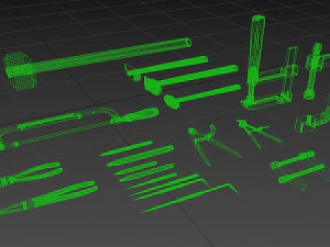 hand tools vol1 3D Model