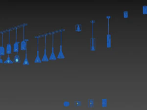 lucide gipsy lights collection 3D Model