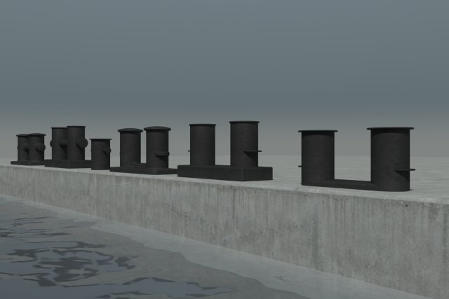 bitts 3D 模型 .c4d .max .obj .3ds .fbx .stl .blend 