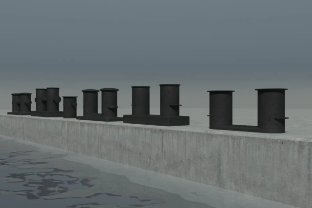 bitts 3D Model .c4d .max .obj .3ds .fbx .stl .blend 